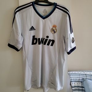 Real Madrid Adidas home jersey from 2012 in men size M